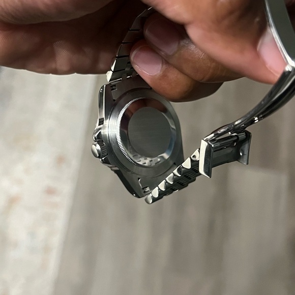 Seiko Mil Sub Mod - Burgundy Bezel - Picture 4 of 5